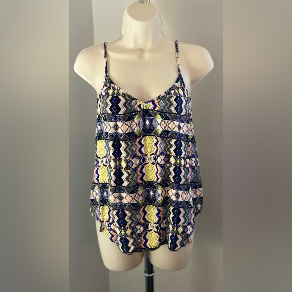 Ella Moss Multicolor Chevron Camisole XS